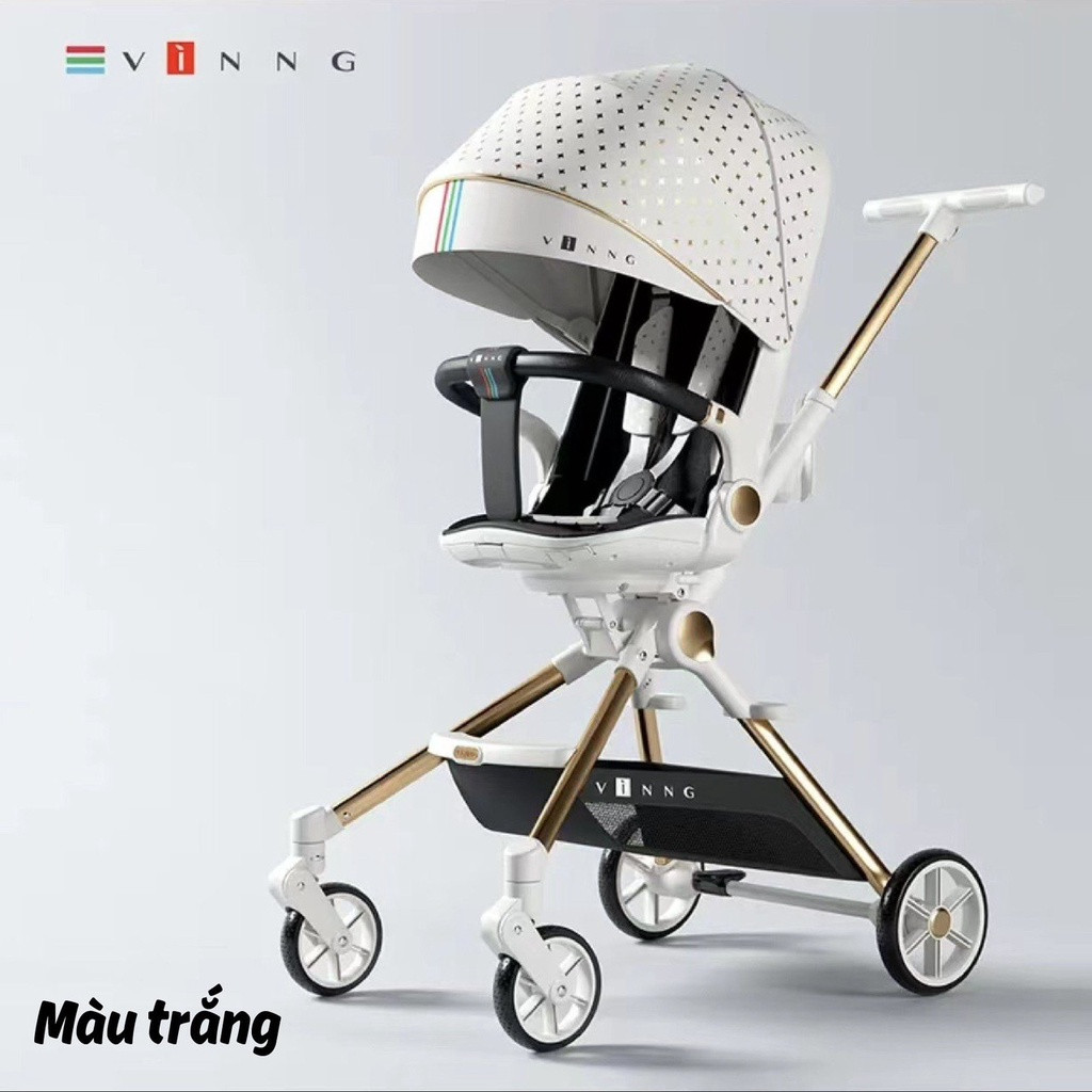 Xe đẩy du lịch gấp gọn đảo chiều Vinng Q7 cho bé
