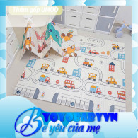 Thảm xốp gấp gọn Umoo chính hãng cho bé dày 1cm