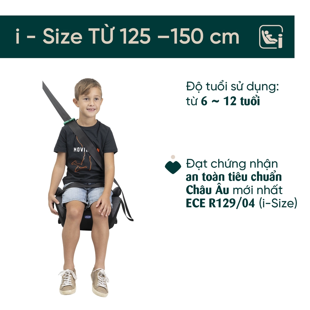 Ghế ô tô Chicco Quasar Fix ISOFIX