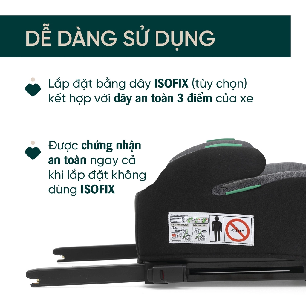 Ghế ô tô Chicco Quasar Fix ISOFIX