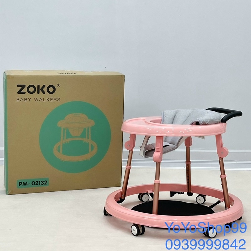 Xe Tròn Tập Đi Có Tay Vịn Cho Bé ZOKO 2022 |YoYo Baby