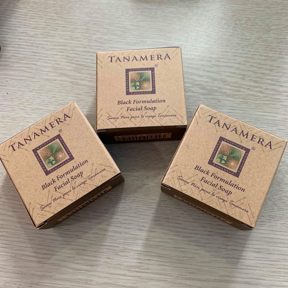 Xà Bông Nghệ Đen Rửa Mặt TANAMERA