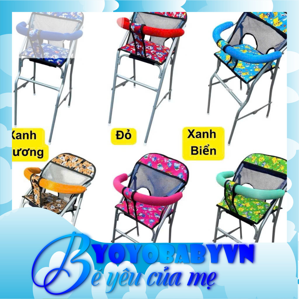 Ghế ngồi xe máy có vòng xếp gọn xe Vision, Click, Mio, Luvias |YoYo Baby