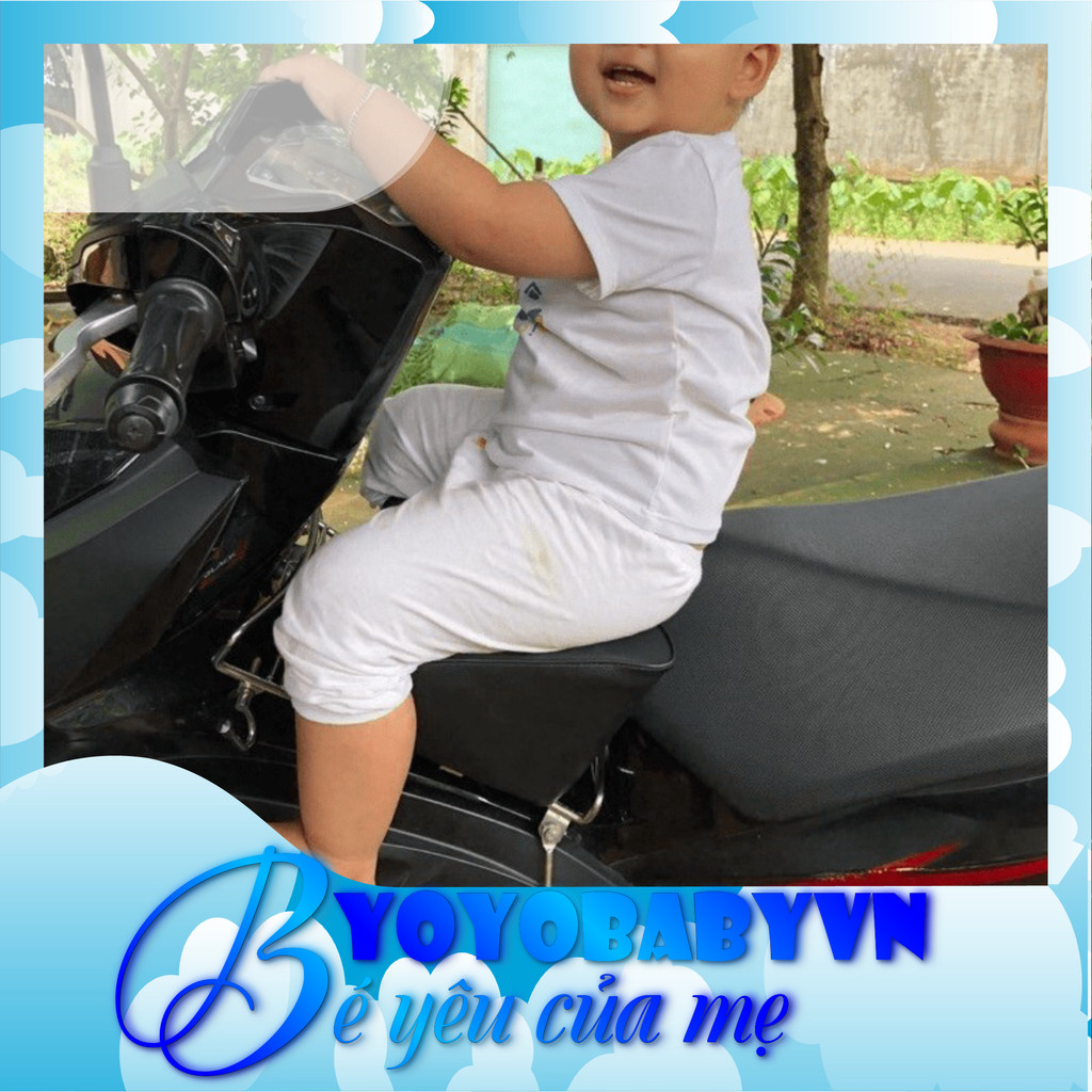 Yoyo baby |  [HÀNG SẴN] Ghế ngồi xe máy cho bé -Ghế ngồi xe Airblack -Nệm ngồi xe máy -Yên xe em bé