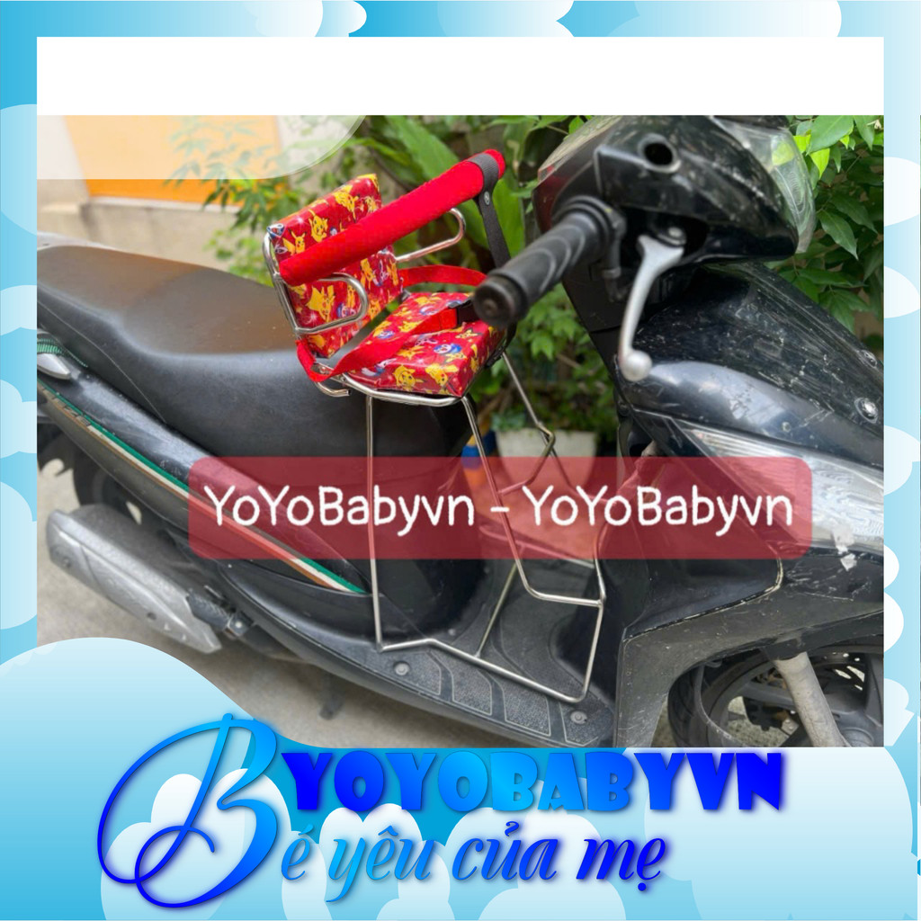 Ghế ngồi xe tay ga cho bé Vision có vòng |YoYo Baby
