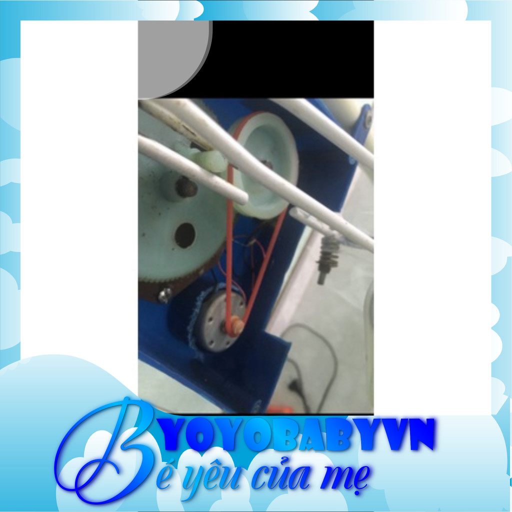 Dây curoa cho nôi điện Long Hưng bản mới dày dặn |YoYo Baby