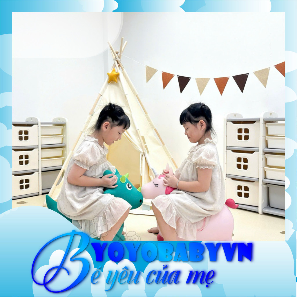 Thú Nhún Trẻ Em Bơm Hơi Umoo 10152 Cho Bé Vận Động Thiết Kế Hình Thú Ngộ Nghĩnh