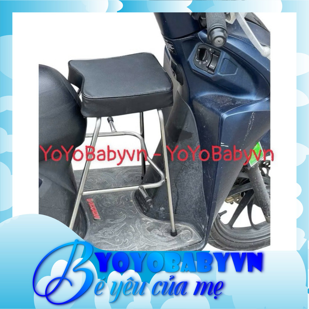 Ghế ngồi xe Lead không tựa kèm gác chân- YoYoBabyvn