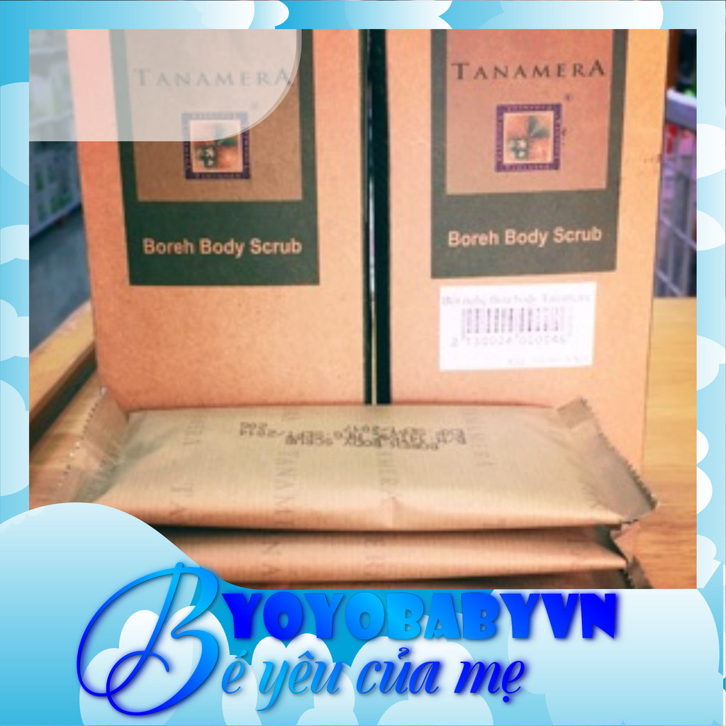 Bột nghệ thoa cơ thể sau sinh Tanamera 4 gói x20gr