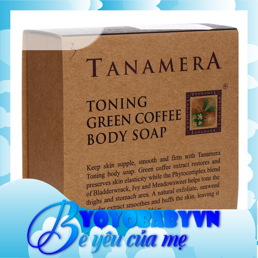 Xà Bông Tắm Cà Phê Xanh TANAMERA 100G