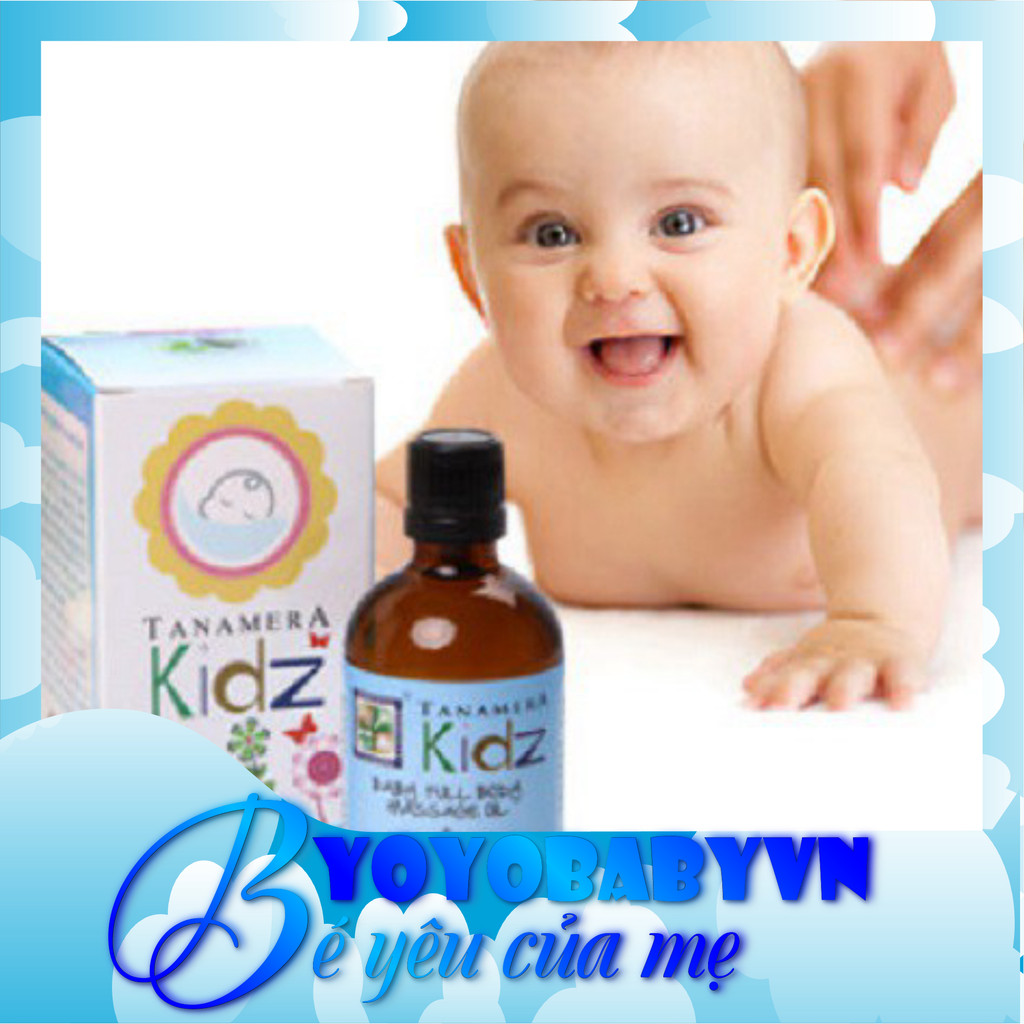 Dầu massage toàn thân Tanamera Kiz cho bé