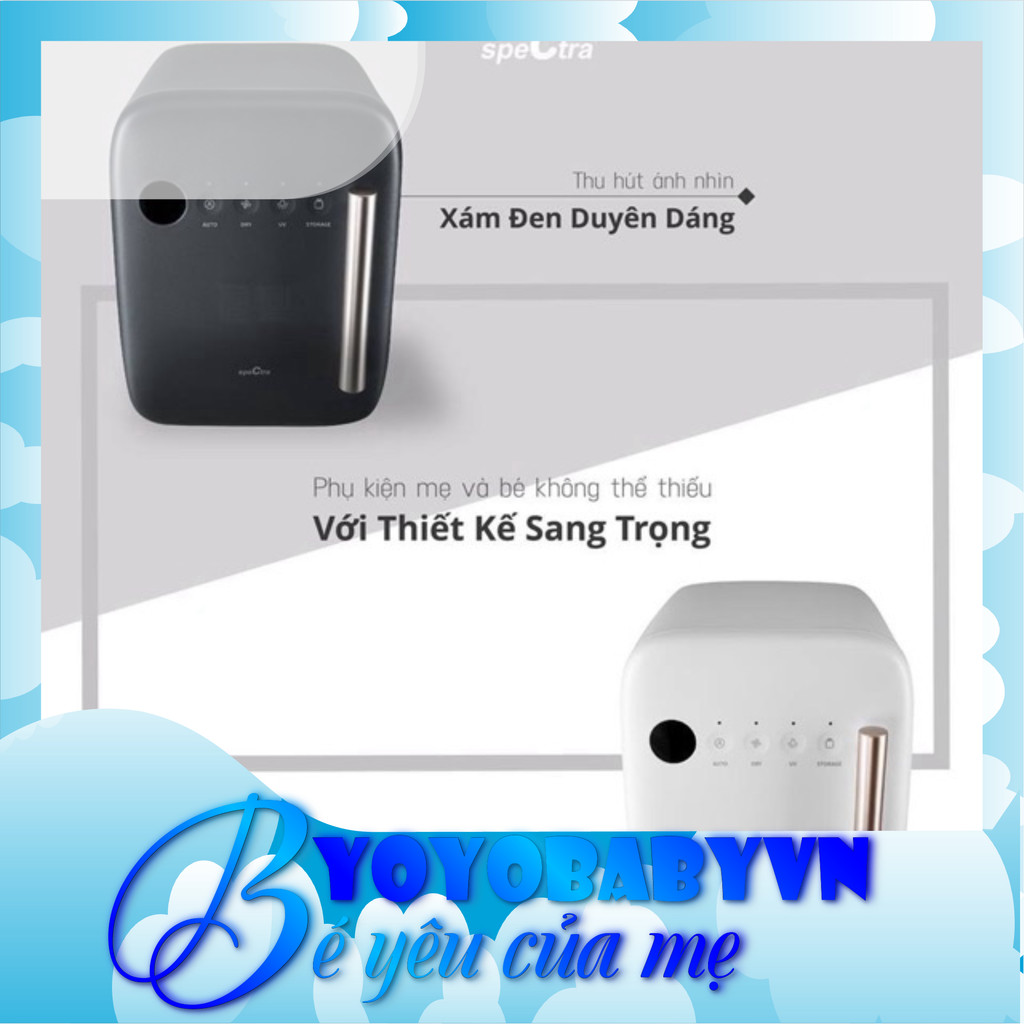 Máy tiệt trùng sấy khô tia UV Spectra hàn quốc |YoYo Baby
