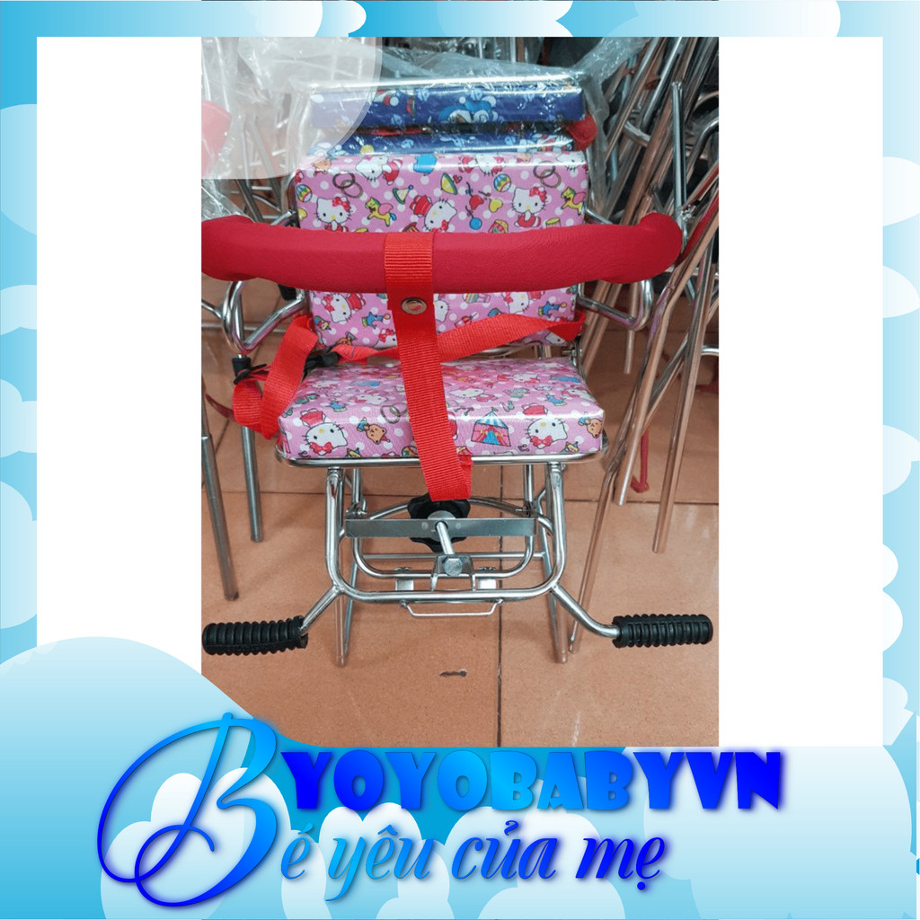 Ghế ngồi xe máy cho bé xe Winner , Exciter (135 -150) có vòng |YoYo Baby