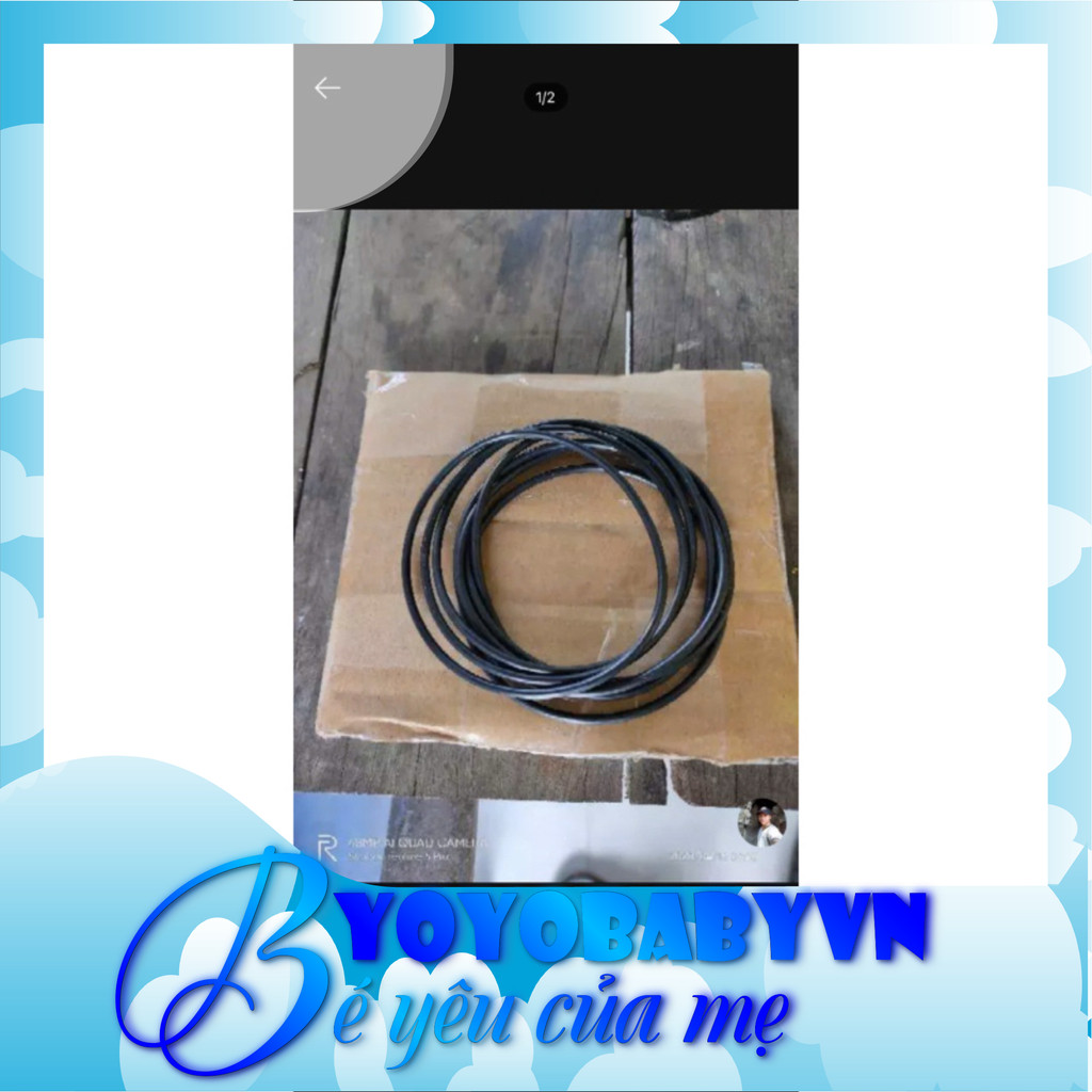 Dây curoa nôi điện Đại Vĩ, Long Hưng, Chợ Lớn... đường kính 8cm |YoYo Baby