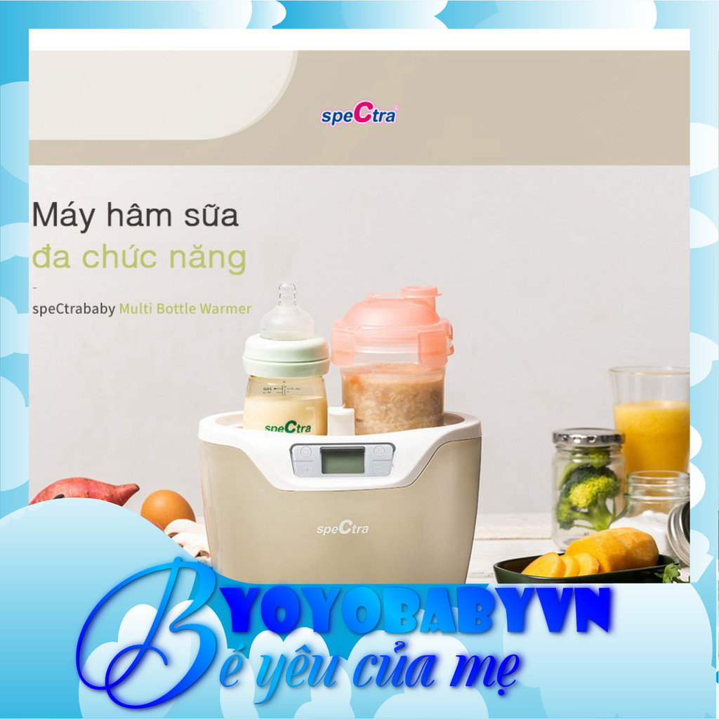 Máy hâm sữa và tiệt trùng 2 bình SPECTRA |YoYo Baby