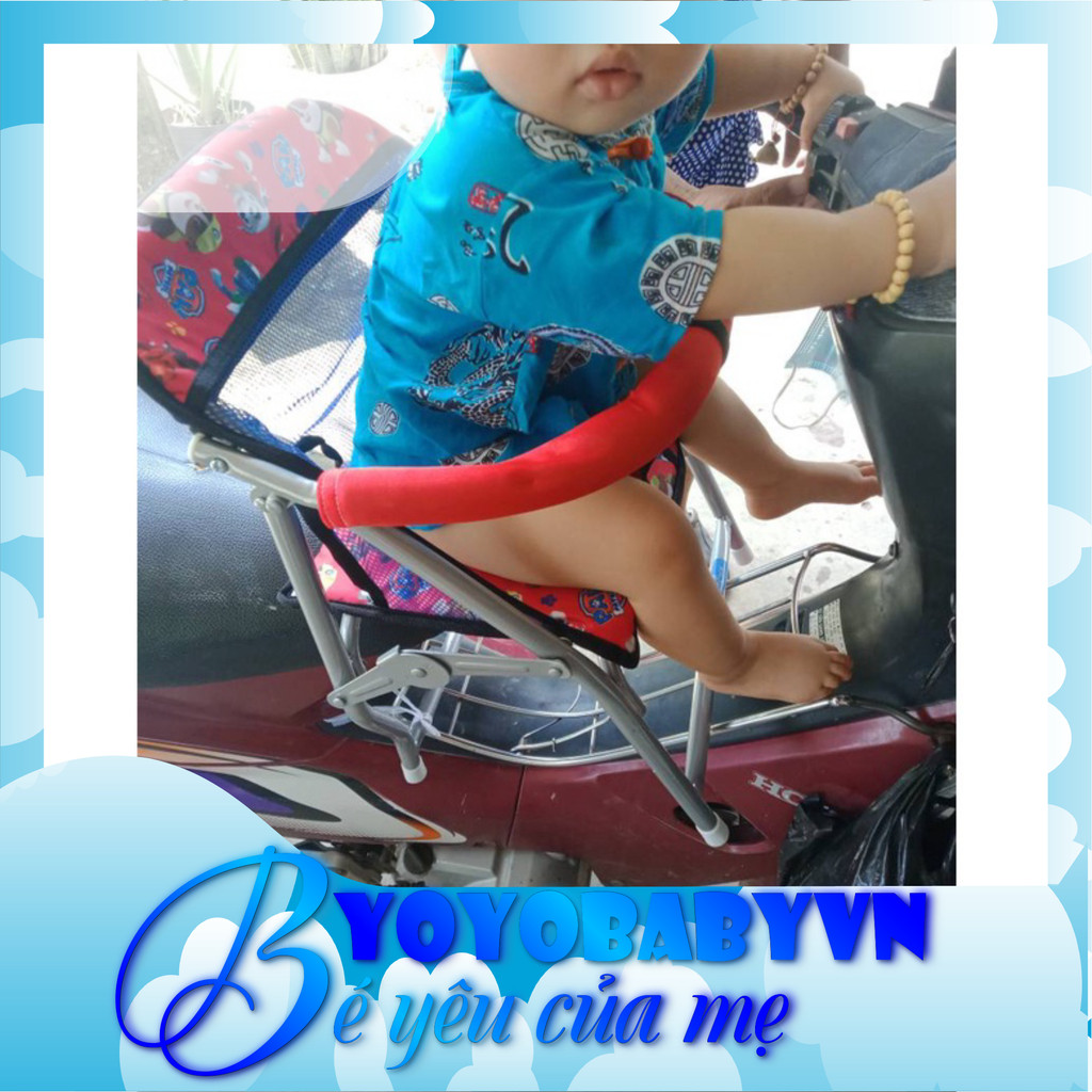 Ghế ngồi xe máy số cho bé